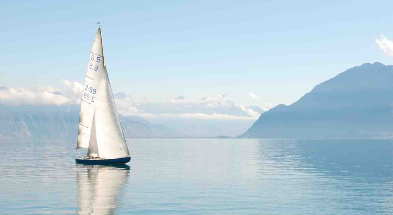 Sailboat On Calm Seas To Depict Recovery From Addiction Through Counselling Therapy